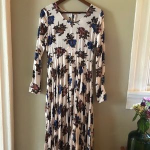 Free People First Kiss Floral Maxi